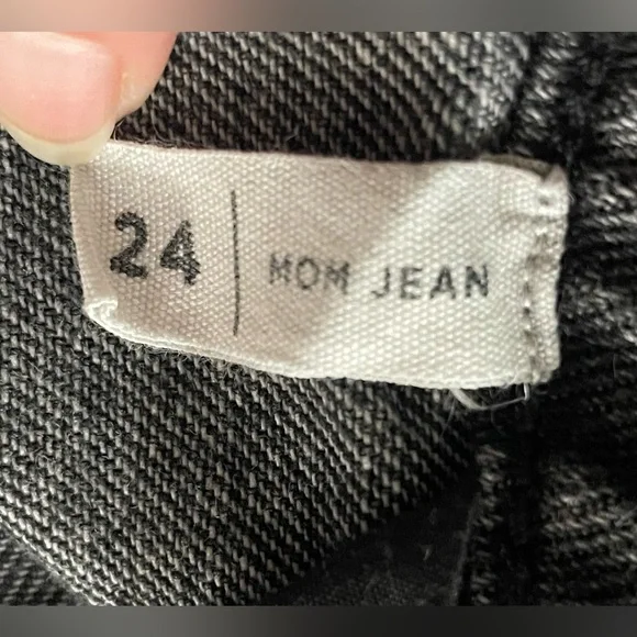 PAC SUN Black Mom Jean Size 24 - Picture 9 of 9